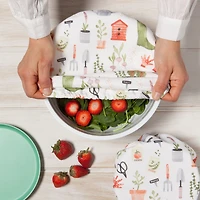 Danica Bowl Cover, Set of 2 - Garden