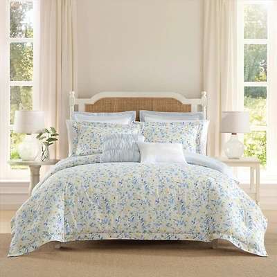 Laura Ashley Nora  Cotton Comforter Set