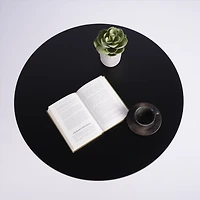 Table ronde moderne - Noir
