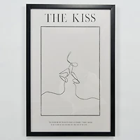 Art mural Kiss