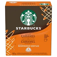 Starbucks® Smooth Caramel Capsules for Nespresso® Vertuo