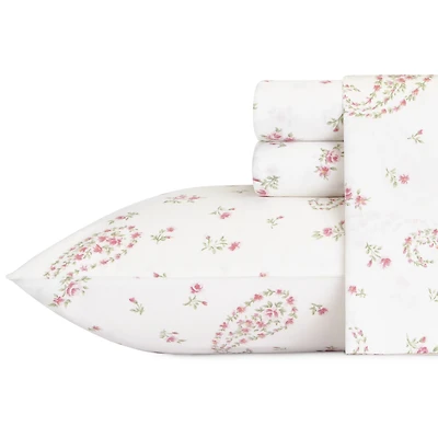 Laura Ashley Bristol Ensemble de draps paisley en coton