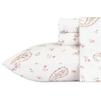 Laura Ashley Bristol Ensemble de draps paisley en coton