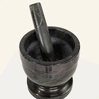 Marble Mortar and Pestle – Black  