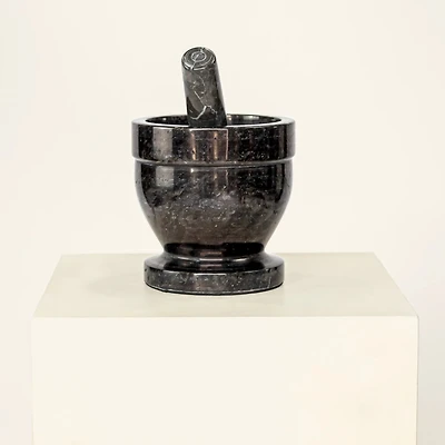 Marble Mortar and Pestle – Black  