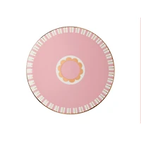 Regency assiette à gâteau à pied rose par Maxwell & Williams - 23 cm