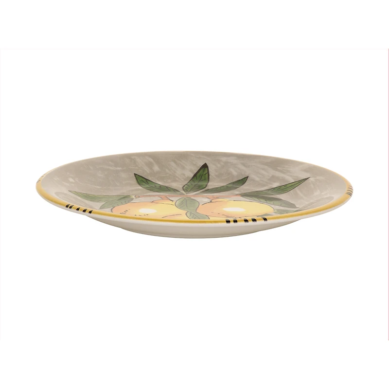 Limone Dinner Plate by Maxwell & Williams - Grey