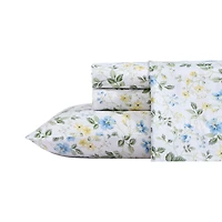 Laura Ashley Meadow Floral  Cotton Sheet Set