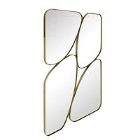 Opal Multi 4 Framed Mirrors Champagne
