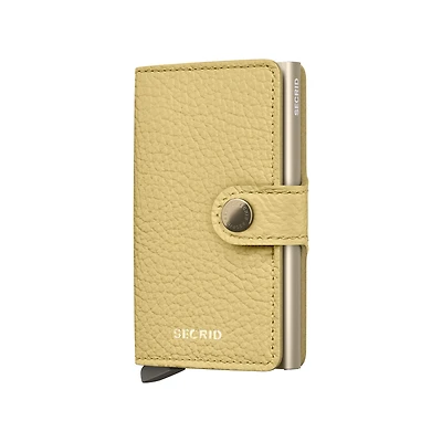 Secrid Pebble Miniwallet - Butter Yellow