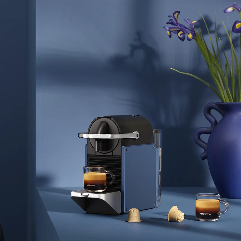 Nespresso Pixie Espresso Machine by De'Longhi - Dark Blue