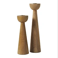 Laurier Set of 2 Candle Holders