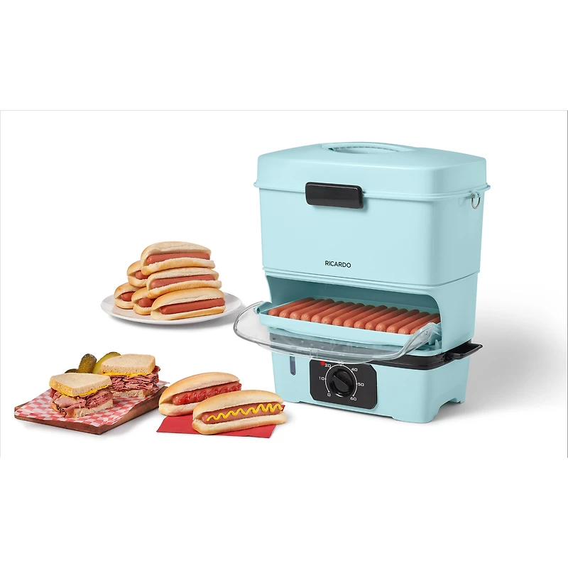 Ricardo Electric Hot-Dog Steamer