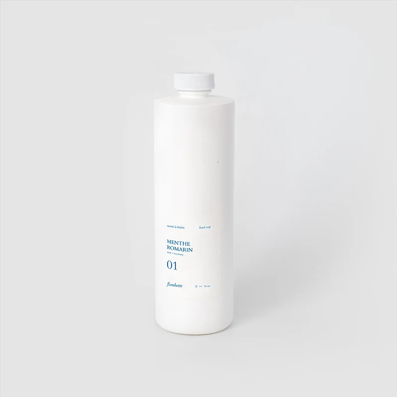 Hand Soap and Refill Set - Mint/Rosemary