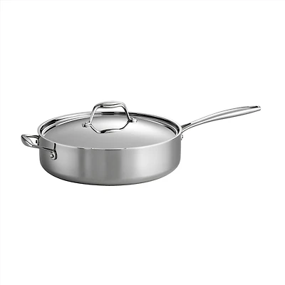 Sauté Pan with Lid, 6 qt