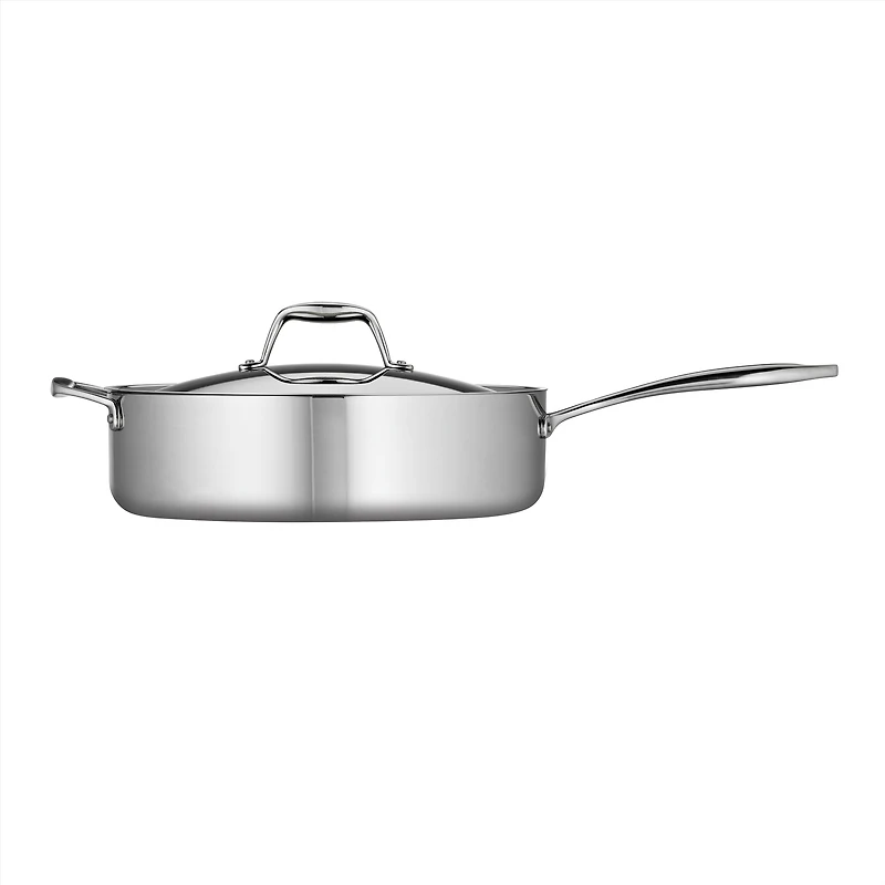 Sauté Pan with Lid, 6 qt