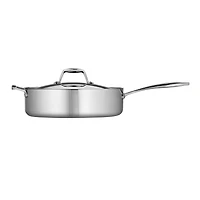 Sauté Pan with Lid, 6 qt