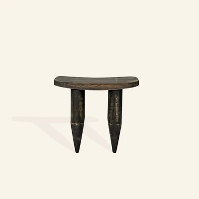 Vintage Yogi Senufo High Stool – Black  
