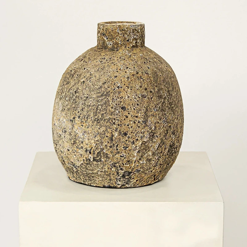 Terracotta Burn Vase