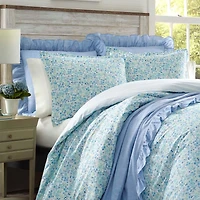 Laura Ashley Jaynie  Cotton Duvet Cover Set