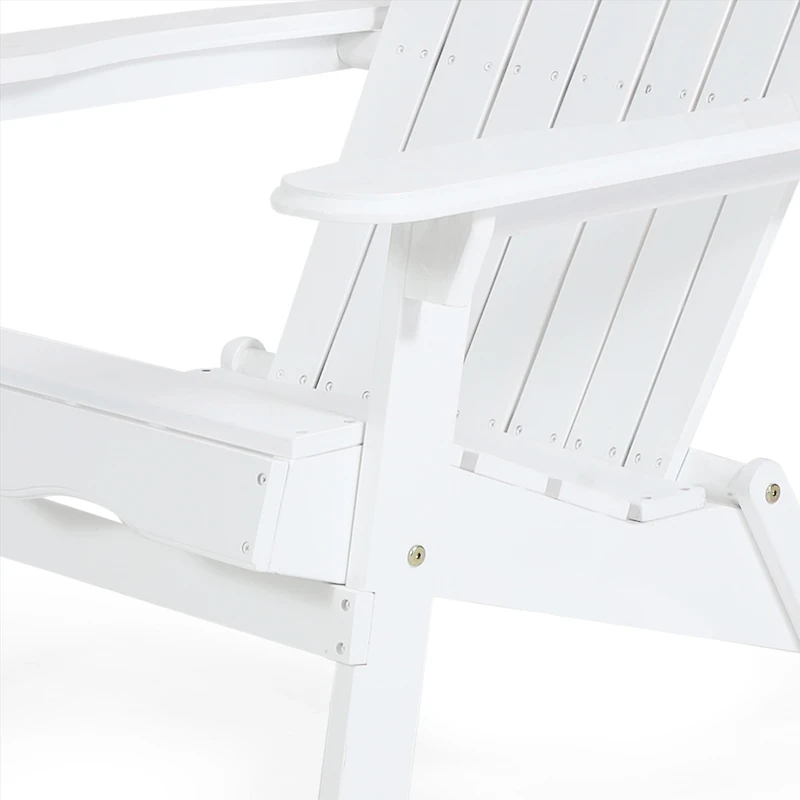 Chaise Adirondack pliante en bois d'acacia