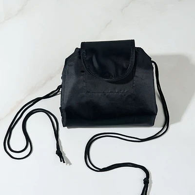 Collapsible Cosmetic Bag - Black