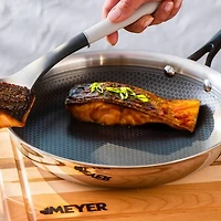 Meyer Poêle à frire en acier inoxydable HybridClad - 28 cm 