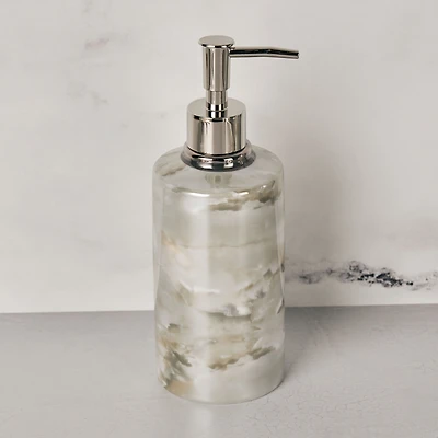 Ming Marble Lotion Dispenser - Green