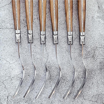 Set of 6 Laguiole Du Monde Exclusive Forks