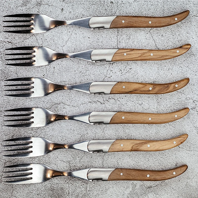 Set of 6 Laguiole Du Monde Exclusive Forks