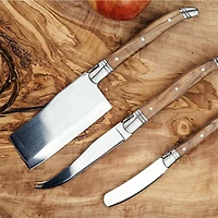 Laguiole Du Monde Cheese Knife Set
