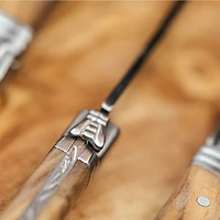 Laguiole Du Monde Cheese Knife Set