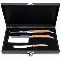 Laguiole Du Monde Cheese Knife Set