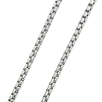 Luenzo 5mm Box Link Chain 24" Necklace