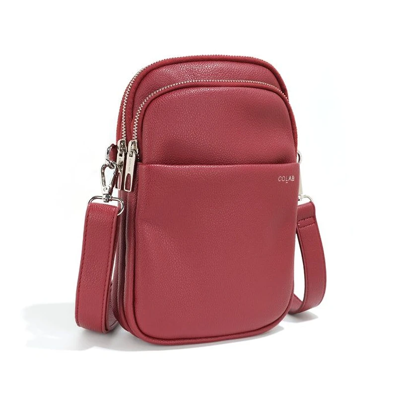 Park Lane Crossbody Bag - Pomegranate