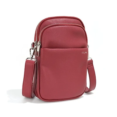 Park Lane Crossbody Bag - Pomegranate