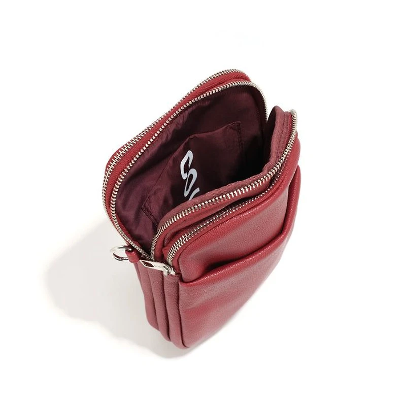 Park Lane Crossbody Bag - Pomegranate