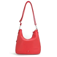 Megan Hobo Bag - Cherry Red