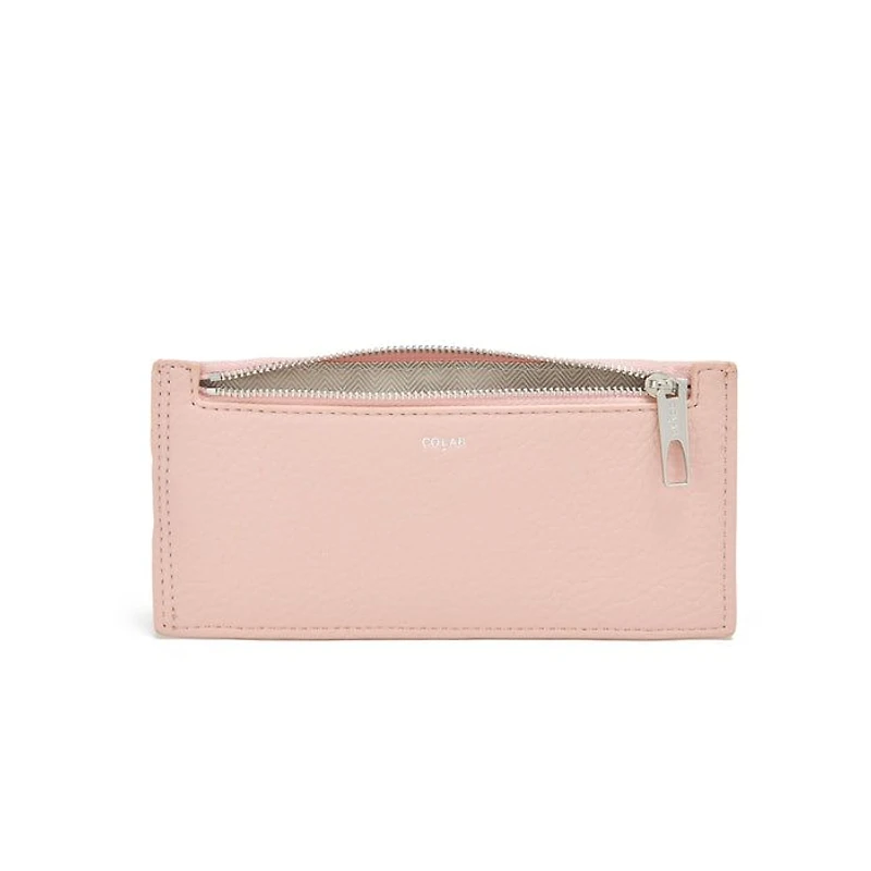 Portefeuille Lizou -Rose Pale