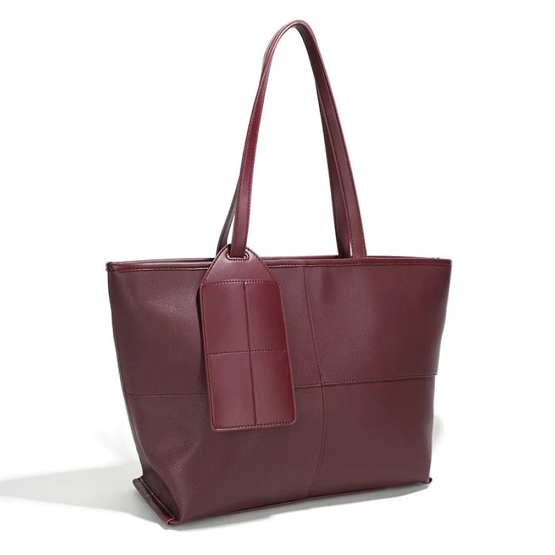 Gelina Tote Bag - Dark Pomegranate