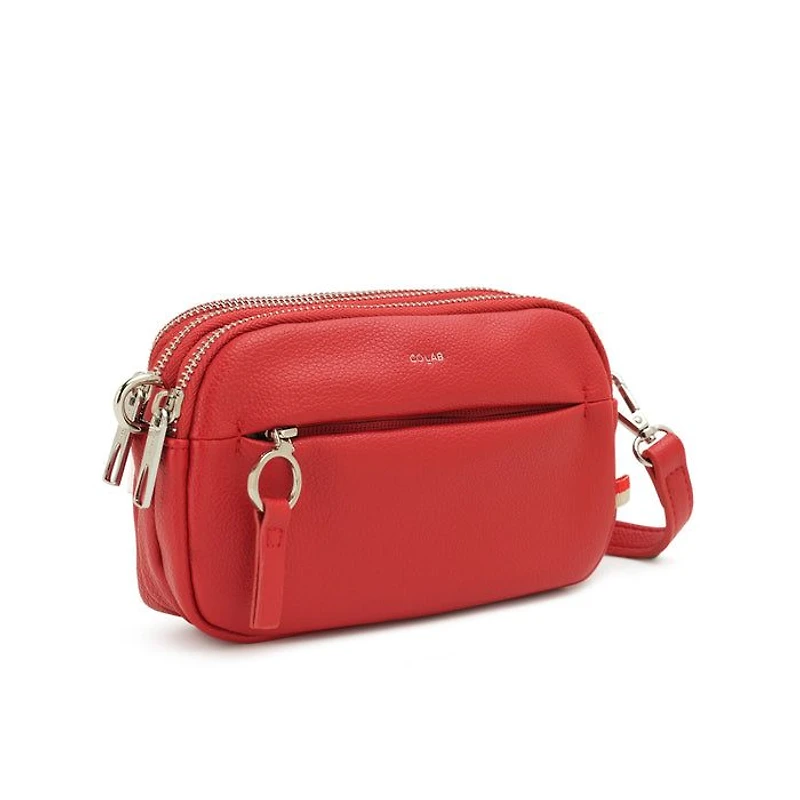 Grece Petit Sac à bandoulière – Rouge cerise