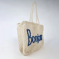 Bonjour Beach Tote