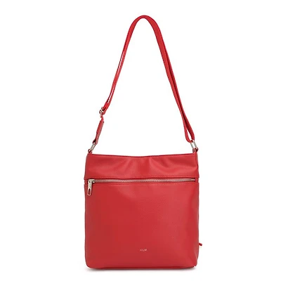 Audrey Sac à bandoulière – Rouge cerise