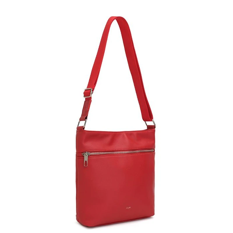 Audrey Sac à bandoulière – Rouge cerise