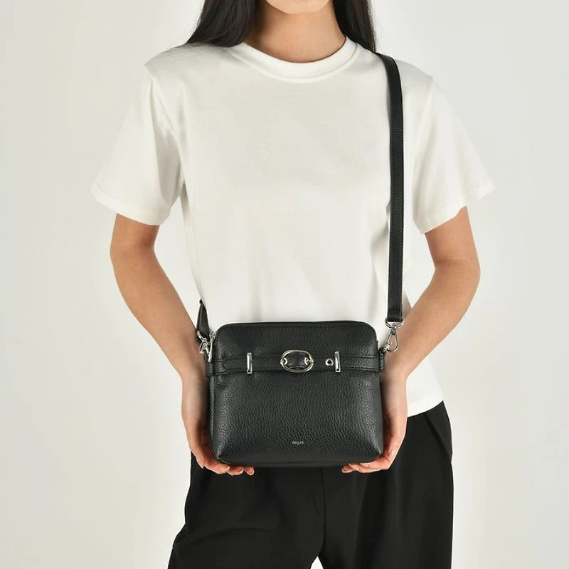 Sac bandoulière double VEDA - Noir
