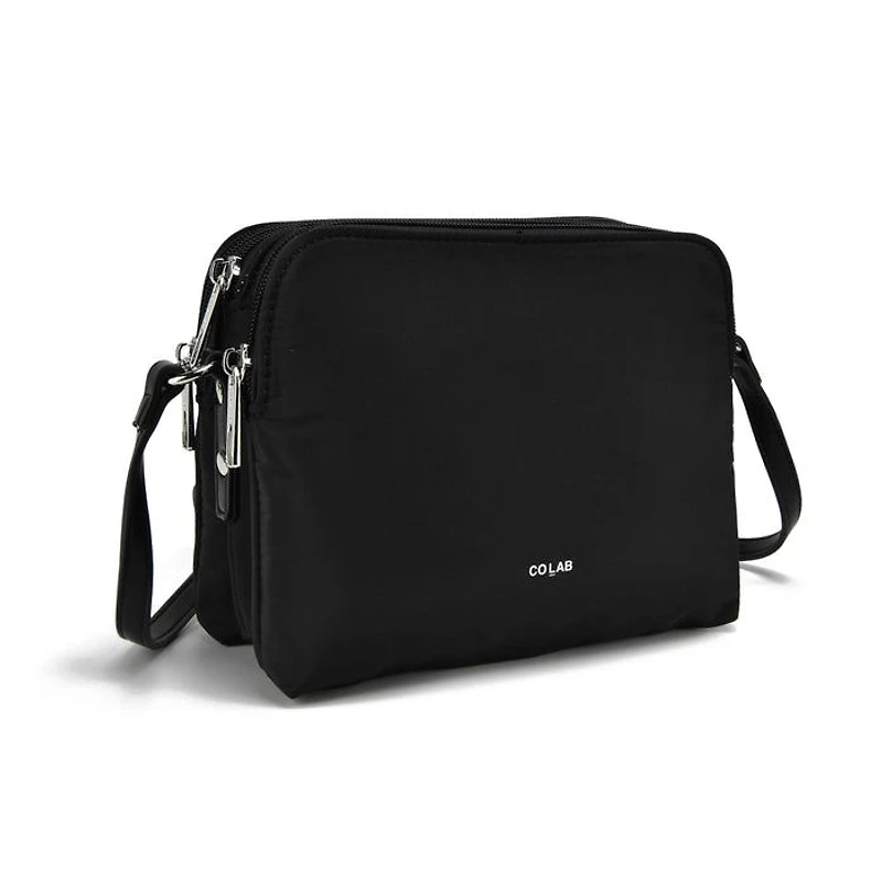 MICAH NYLON CROSSBODY - Black