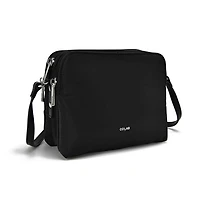 MICAH NYLON CROSSBODY - Black