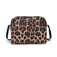 MICAH NYLON CROSSBODY - Leopard