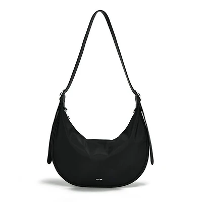 AMIE NYLON CROSSBODY - Black