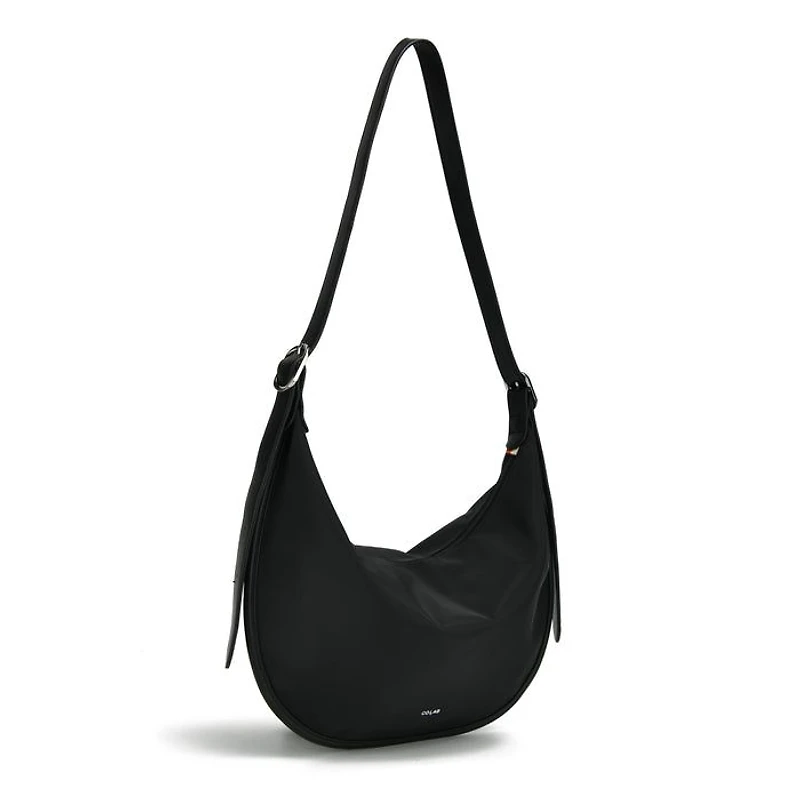 AMIE NYLON CROSSBODY - Black